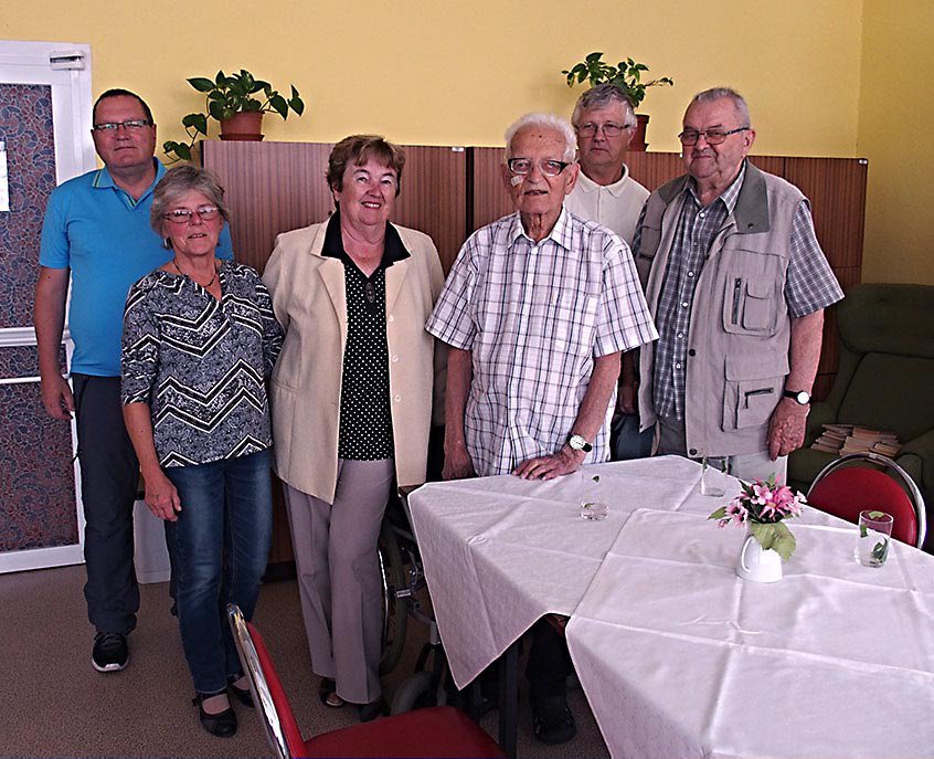 Jiří Kýn, nestor vyškovských značkařů, oslavil 11. srpna 2018 významné životní výročí