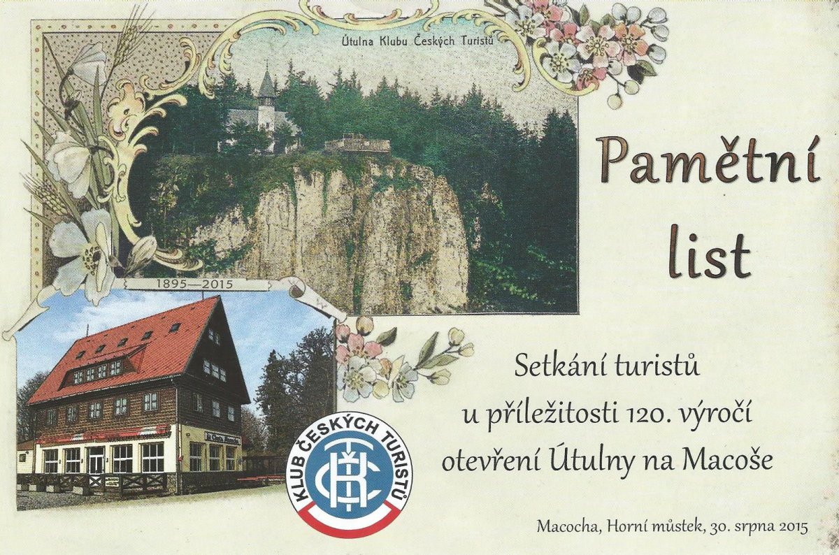 Turistická útulna na Macoše (archiv KČT)